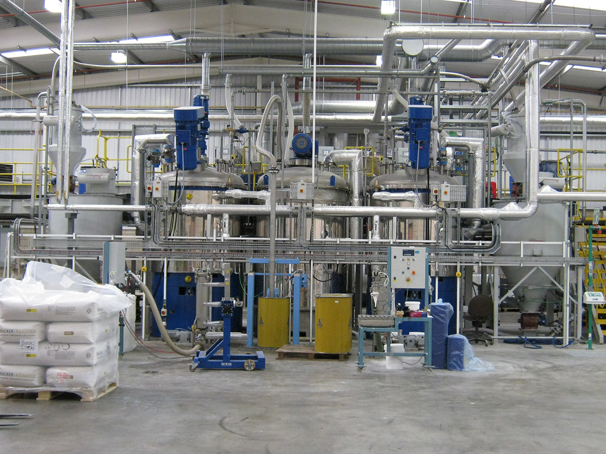 Overall production plant shot