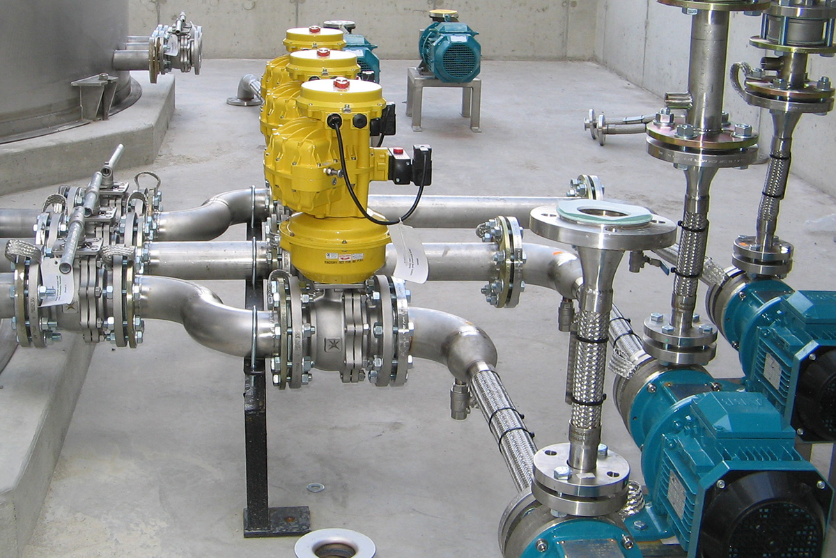 Tank Farm Actuated Valves