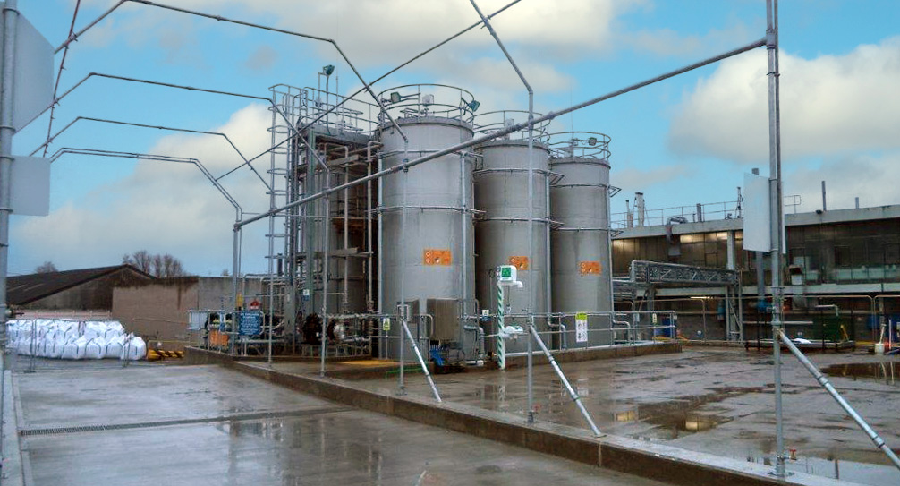 Bostik Solvent Tank Farm